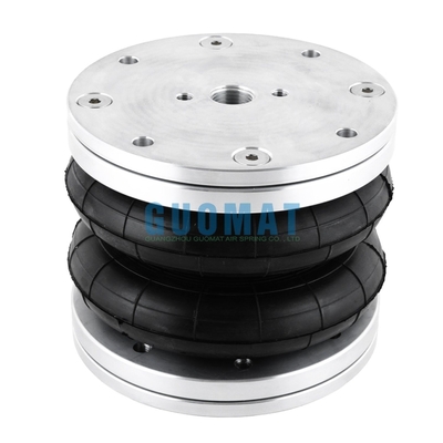 Amortisseur pneumatique à suspension complexe FD76-14 Contitech 6''x2 Ressort pneumatique Dunlop avec couvercle en aluminium