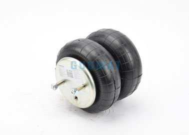 Ressort pneumatique industriel de Firestone de plat de fer W01-358-6945 avec deux écrous de piliers et deux écrous aveugles