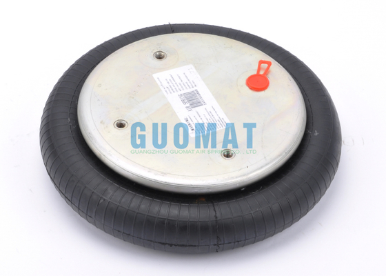Amortisseur pneumatique à soufflet simple de course 55mm-160mm 1/4NPTF pour l'industrie