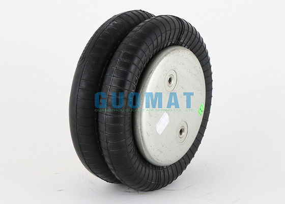 Sac compliqué de suspension d'air du caoutchouc naturel de ressort pneumatique de Contitech de double de ci FD120-17 avec les plats sertis par replis