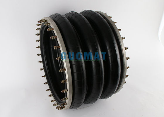 soufflets en caoutchouc industriels des fabricants 720mm de ressort pneumatique de 3H630376 GUOMAT