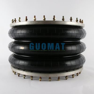 GUOMAT 3H630376 Printemps aérien triplé enroulé industriel avec anneau de bride