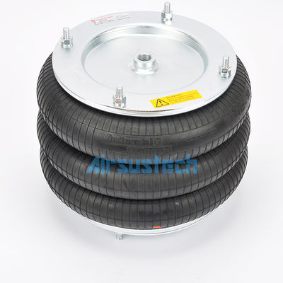 ContiTech FT412-32 DS Ressort Pneumatique de Rechange Soufflet Pneumatique Triple Convoluté en Caoutchouc Suspension Robuste