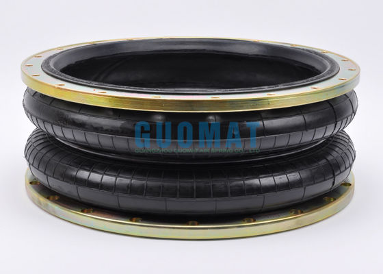 2H520217 Bades pneumatiques en caoutchouc M10 fil à vis double ressort pneumatique enroulé avec anneau de bride