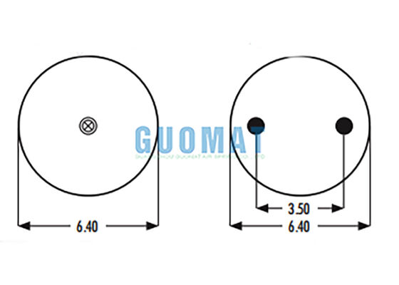2B9-230 Goodyear remplacement de ressorts pneumatiques 578-92-3-202