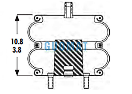 2B9-230 Goodyear remplacement de ressorts pneumatiques 578-92-3-202