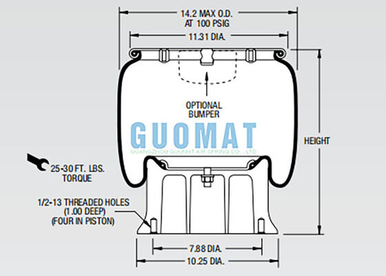 Le système de suspension aérienne pour camions W01-358-9148