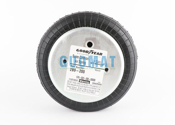 Ressort pneumatique Goodyear 2B9-200 Super-Cushion à soufflet 578-92-3-202 Sac pneumatique à double soufflet