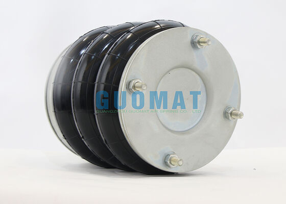 6" x 3 boucles en caoutchouc W01R584095 Firestone Triple ressort enroulé à air avec trou d'air G1/2