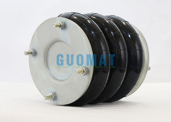 6" x 3 boucles en caoutchouc W01R584095 Firestone Triple ressort enroulé à air avec trou d'air G1/2