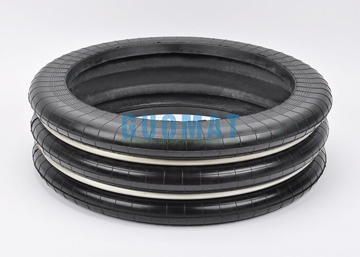 S-500-3R Triple Convoluted Air Spring YOKOHAMA Vibration Isolator With Steel Waist Ring