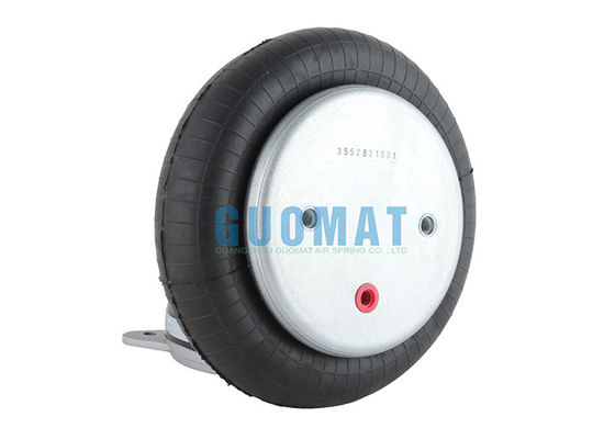 type continental industriel trou de convolution de ci Contitech du ressort pneumatique de 110mm FS200-10 de gaz du déclencheur 1/4NPT d'air