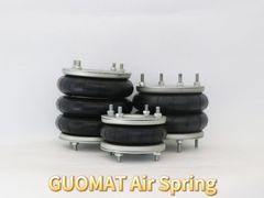 Présentez le double ressort pneumatique alambiqué des sacs gonflables FD614-26Contitech de 14 1/2" x2 pour vous