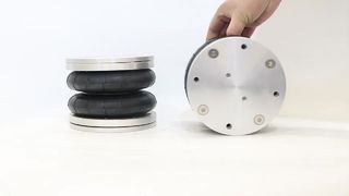 Amortisseur à ressort pneumatique FD 76-14 DI à double soufflet